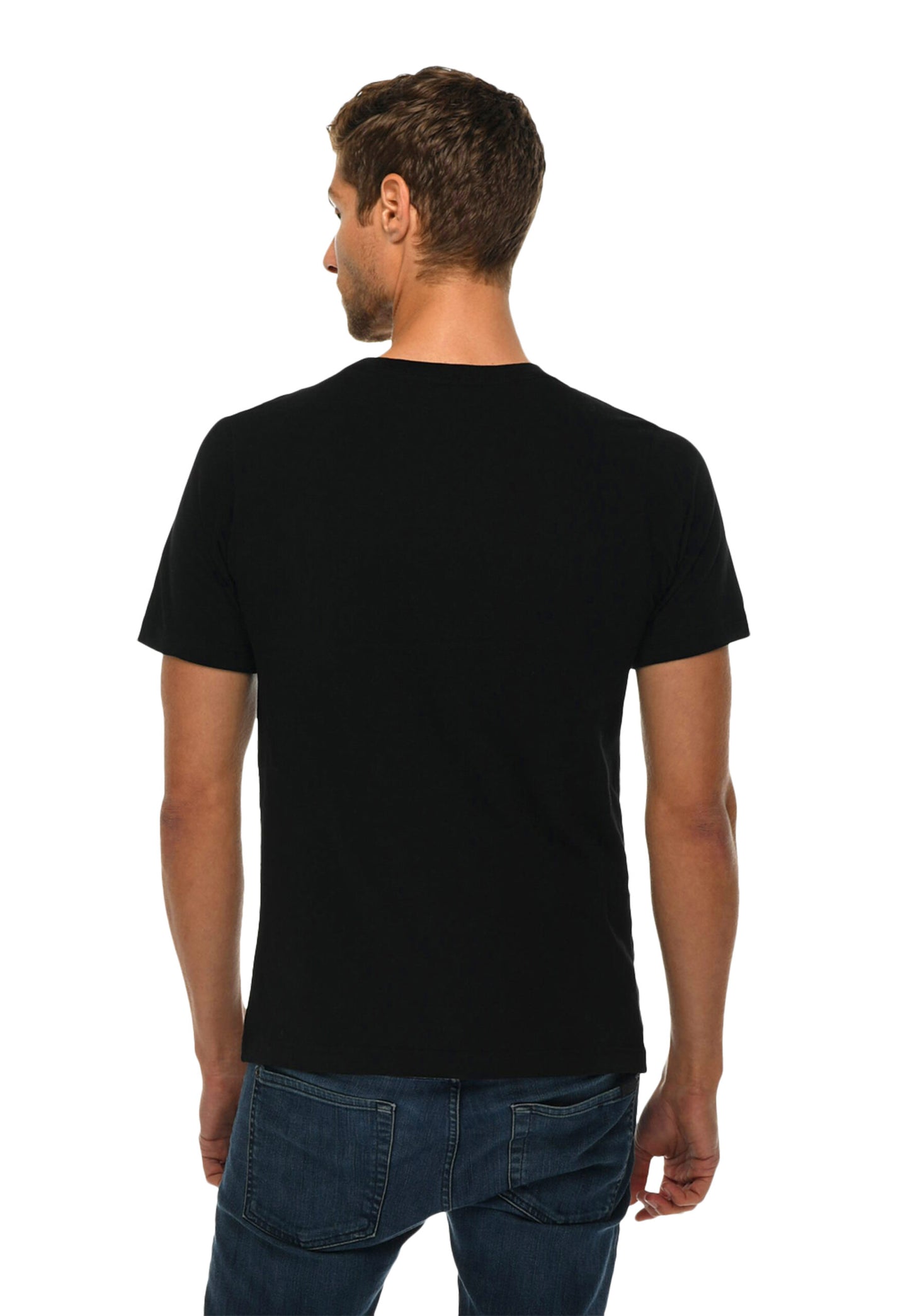 Cat and Skeleton Hugging Tee Goth Gothic T-Shirt Cotton Unisex